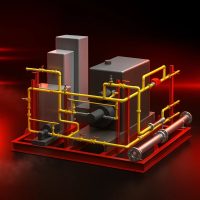 پکیج پمپ فوم سیستم فشار متعادل (Balanced Pressure System Foam Pumps Skids)