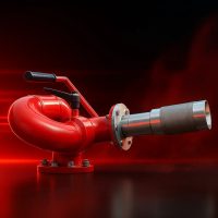 مانیتور دستی با اهرم ۴ اینچ مدل AG-MMP-4