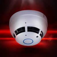 مولتی دتکتور دودی اپتيكال + حرارتی هوشمند آدرس پذیر دارای آژیر داخلی و ایزولاتور داخلی مدل 6000PLUS/OPHT/S