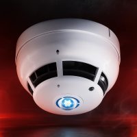 مولتی دتکتور دودی اپتيكال + حرارتی هوشمند آدرس پذیر دارای  آژیر و فلاشر داخلی و ایزولاتور داخلی مدل 6000PLUS/OPHT/SVAD