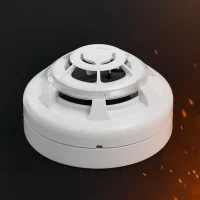 دتکتور دودی اپتیکال (فتوالکتریک) هوشمند آدرس پذیر دارای ایزولاتور داخلی مدل EV-PY-SCI