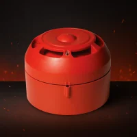 آژير الكترونيكی اعلام حريق آدرس پذیر دارای ایزولاتور داخلی IP65، Weatherproof ، مدل EV-HIOP-SDR-SCI