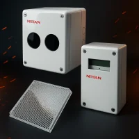 بیم دتکتور دودی متعارف با رنج دید طولی تا 70 متر مدل Fire Beam Xtra